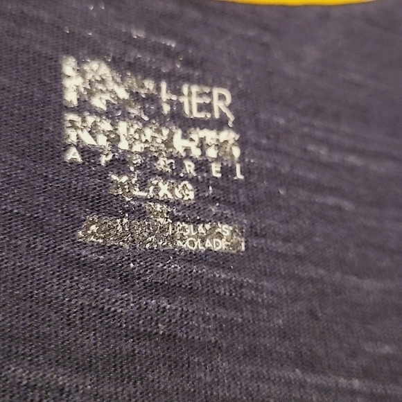 Women's Blue & Gold Racerback WVU Sports Fan Tank Top (Size XL) - Picture 2 of 10